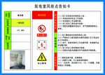 配电室风险点告知卡