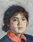 人物肖像色彩画