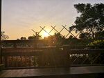 翰林湖农业公夕阳西下