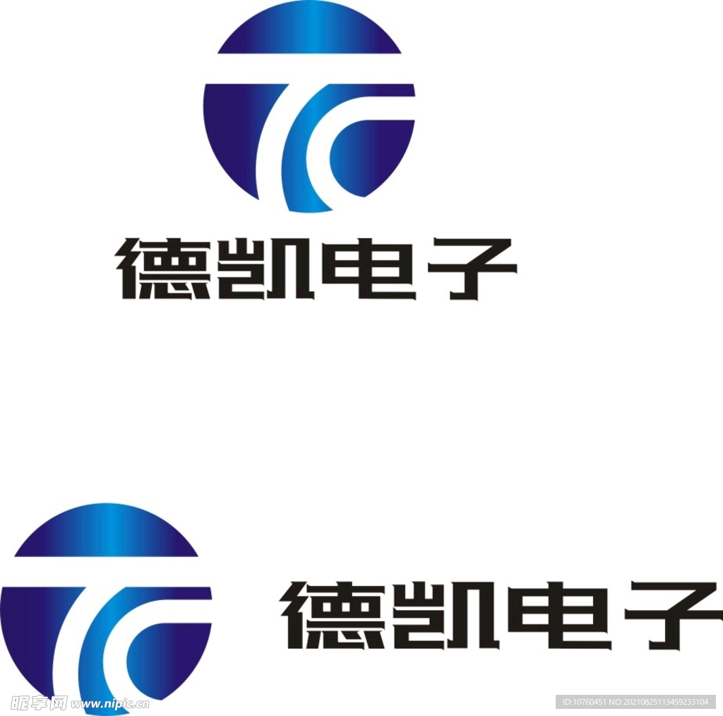 德凯电子logo