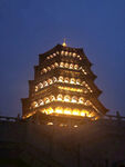 宝塔夜景 