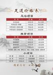 中医价目表 