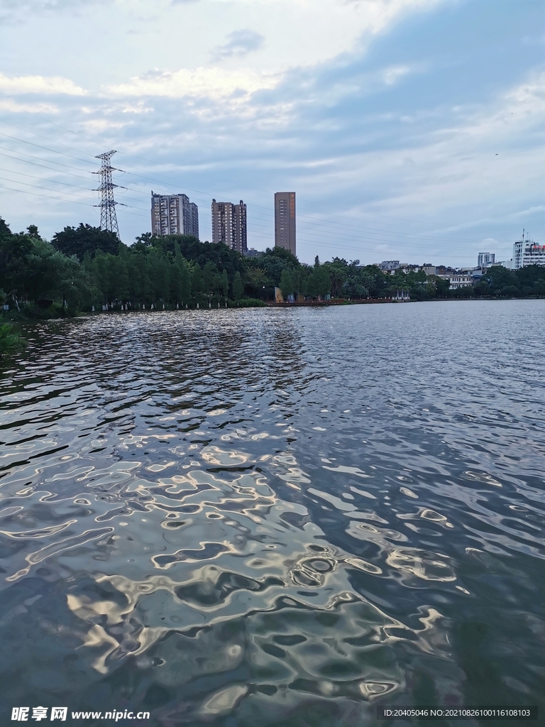 贵港市东湖景观旅游景点