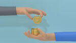 3D创意金融商务场景