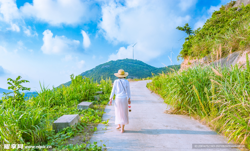 美丽的乡村道路风景