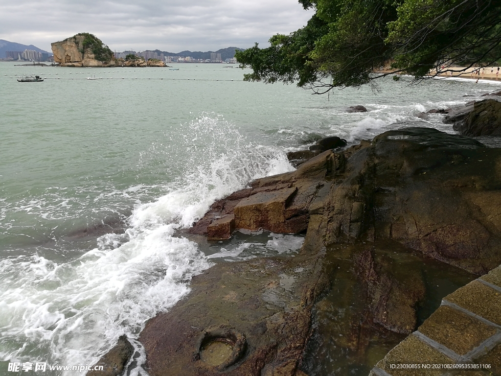海边