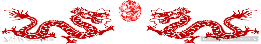 双龙戏珠