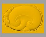  CAD浮雕装饰画3D模型