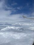 云层 飞机窗外