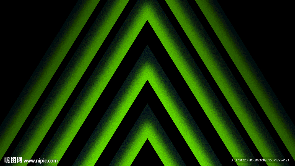 简洁高端强烈视觉背景绿色三角质