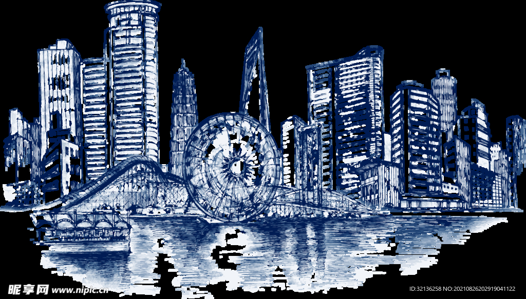 城市剪影