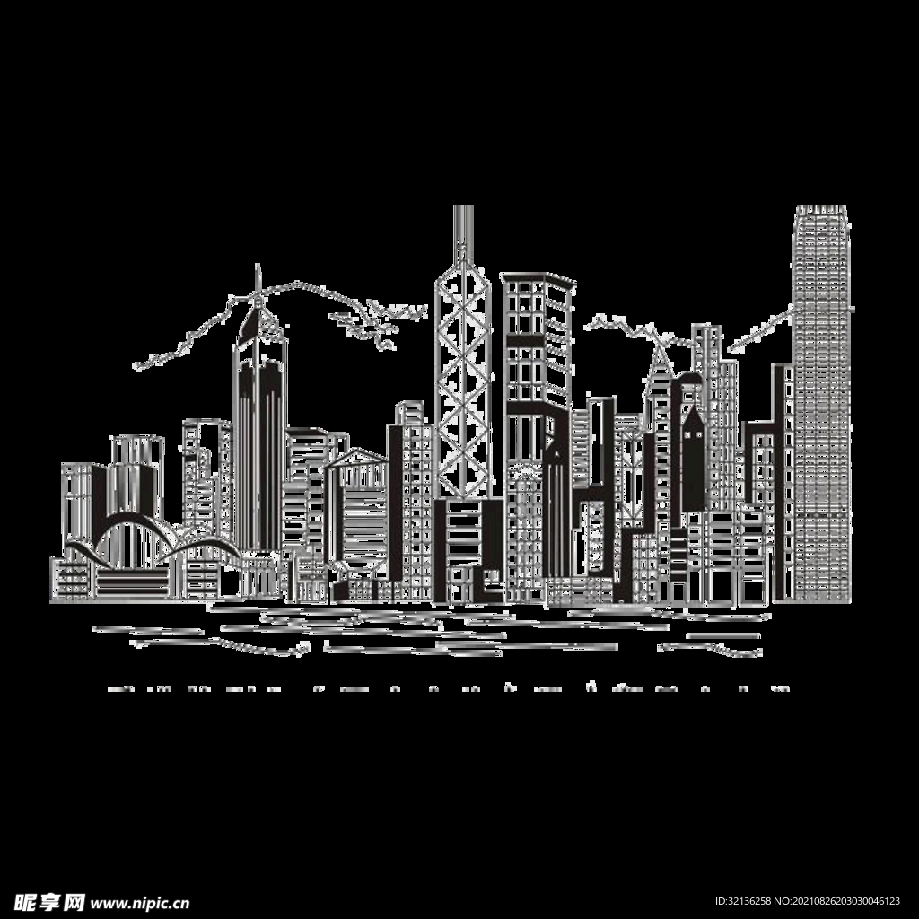 城市剪影