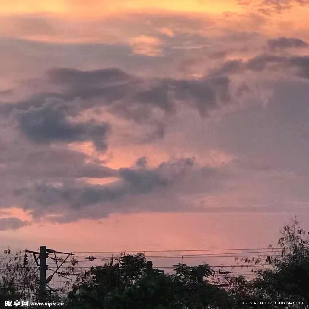 晚霞