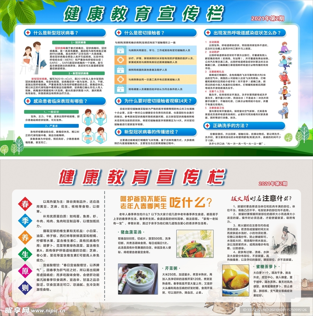 健康教育宣传栏  教育展板