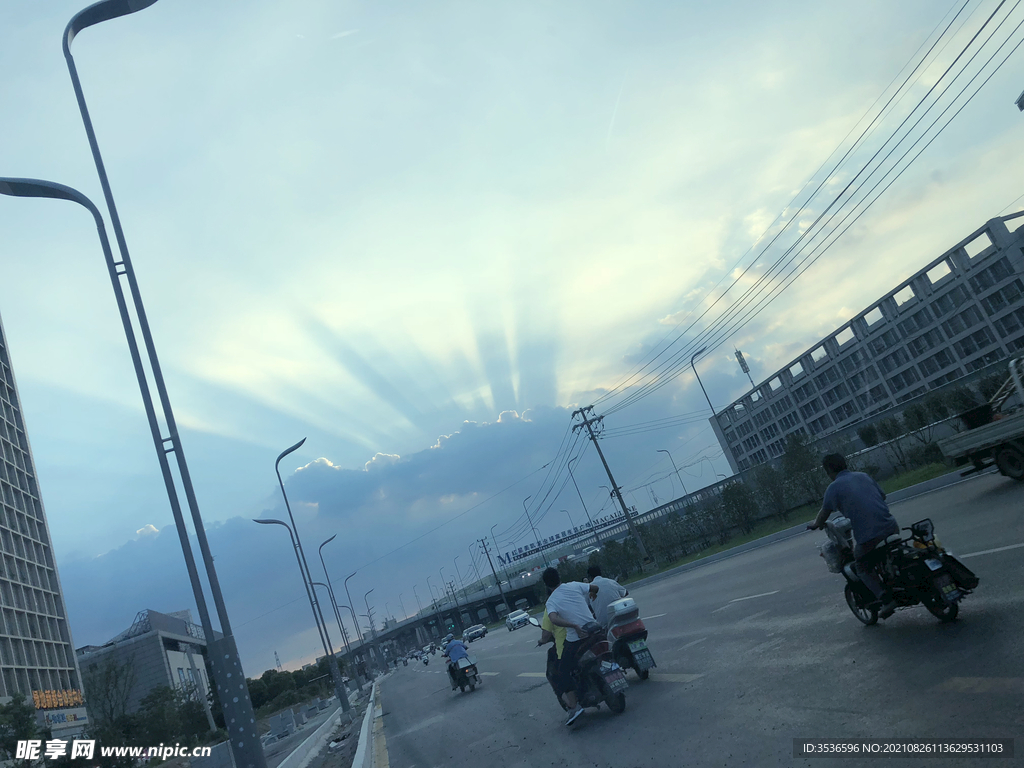 下班美景