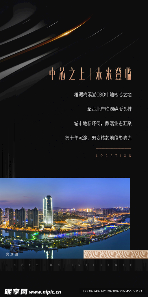 地产价值海报