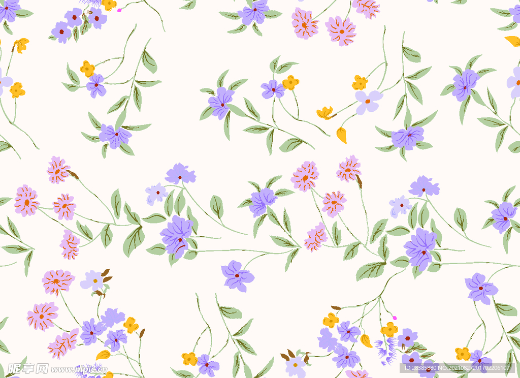 碎花 
