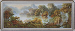 山水风景油画