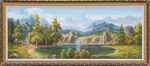 山水油画