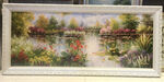 莲花池油画