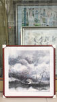 山水雪景国画
