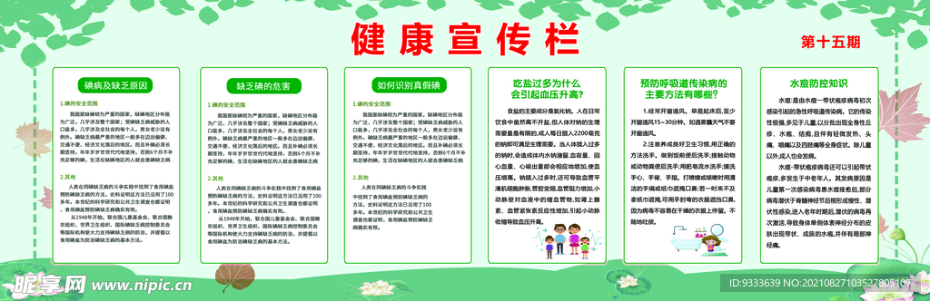 健康宣传栏