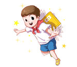 开心游戏的孩子