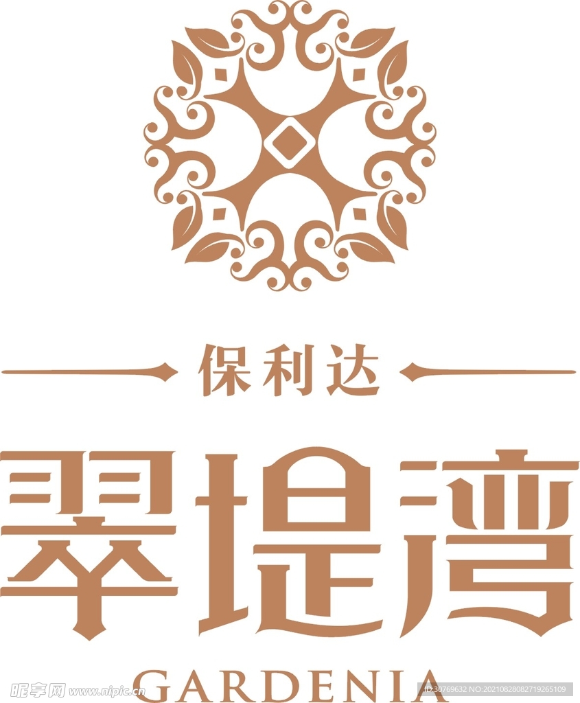 翠堤湾logo标识矢量地产