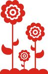 花矢量图标标识