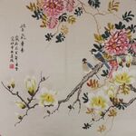 紫气东来国画