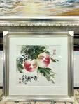 寿桃国画