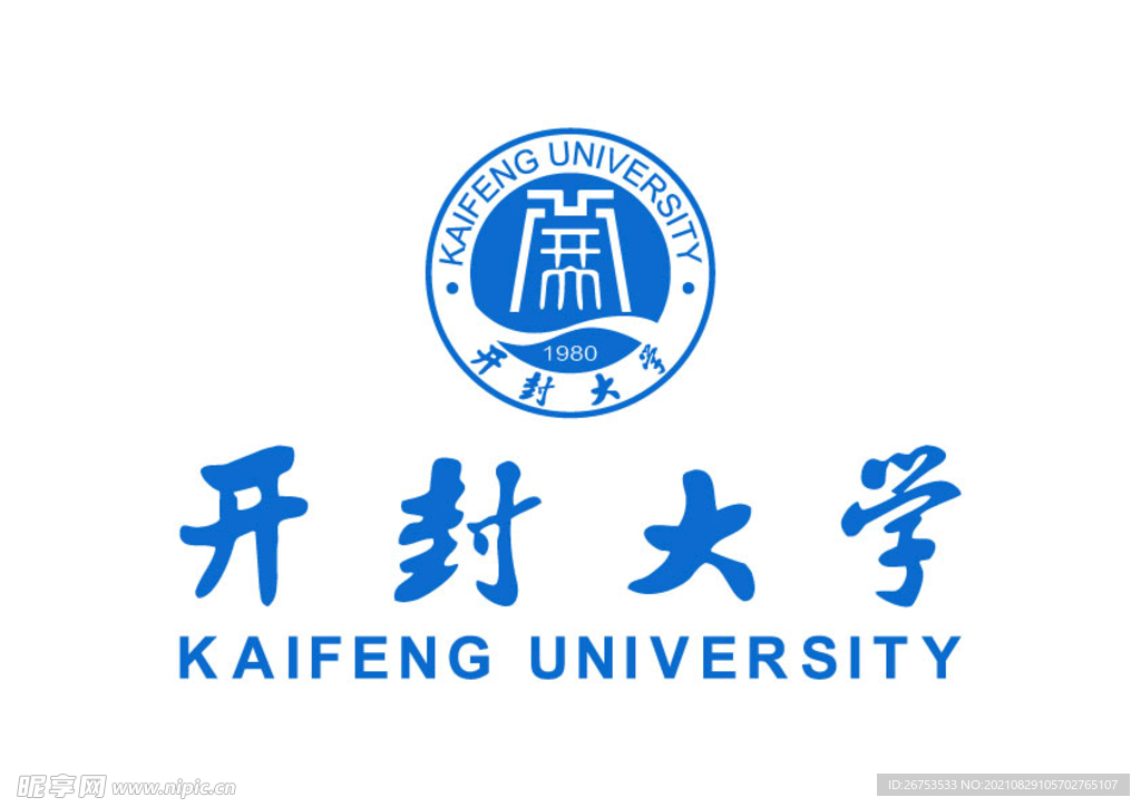 开封大学 校徽 LOGO 标志