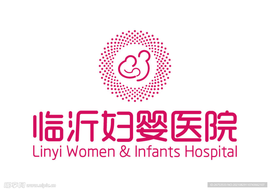 临沂妇婴医院 标志 LOGO