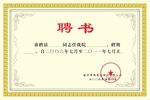 荣誉证书聘书