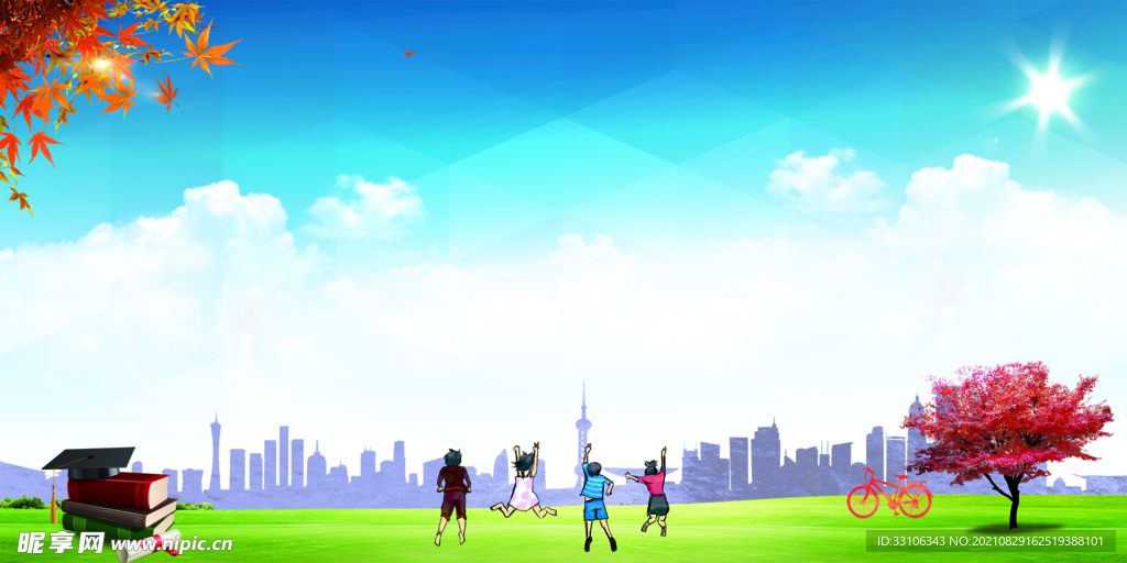 企业展板背景