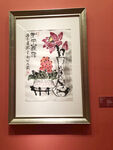 荷花国画