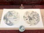 山水小品国画