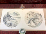 山水小品国画