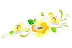 抽象花朵花纹  