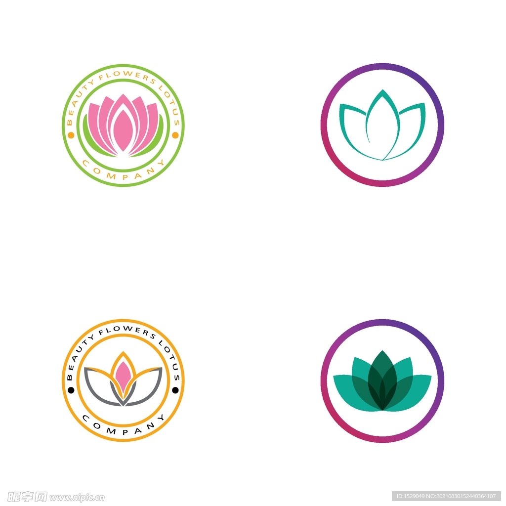  荷花图标  