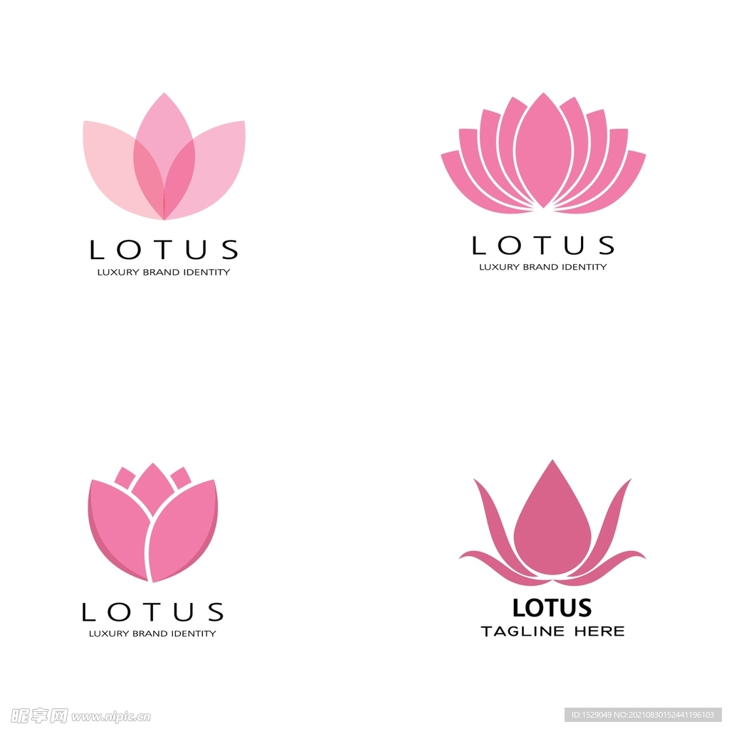  荷花图标  