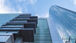建筑局部 城市玻璃幕墙高楼大厦