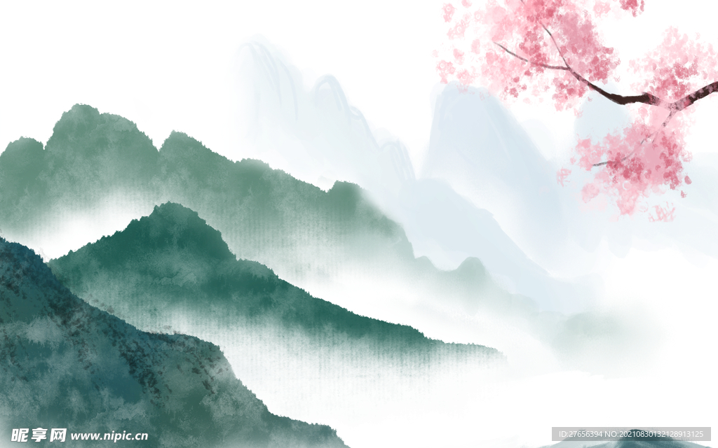 山水画 
