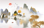 山水画 