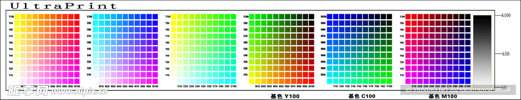 色谱 色值参考 颜色分类