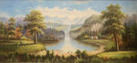山水油画