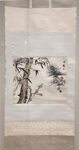 松树和梅花国画