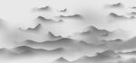 水墨山水画 
