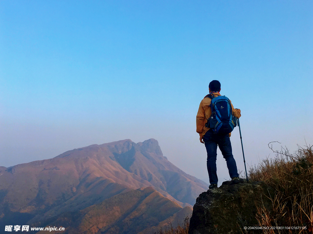 登山 爬山 登高望远 一览无余