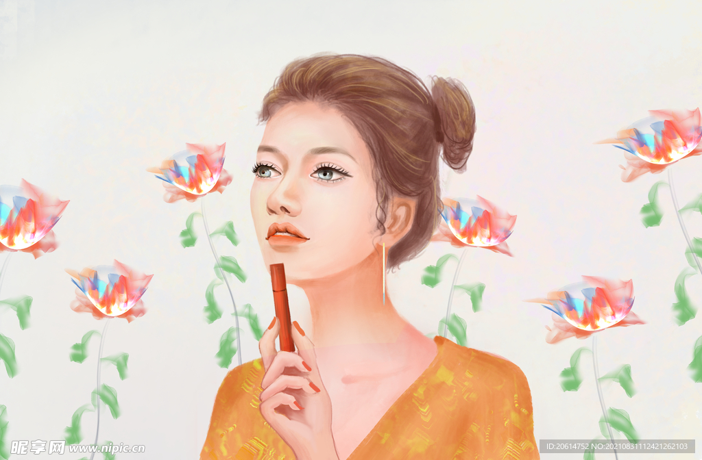 美丽的女孩
